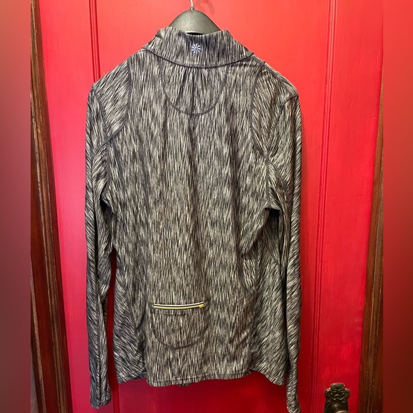 Athleta half zip heather grey pullover - Picture 4 of 8